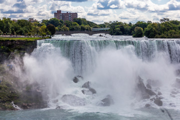 Niagara falls on the canadian side