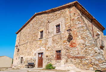 Fototapeta premium Village of Peratallada in Catalonia