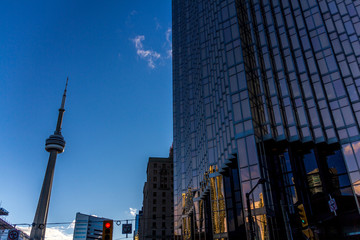 City view in Toronto Canada