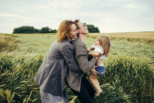 Playful family
