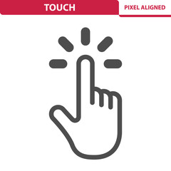 Obraz premium Touch Icon
