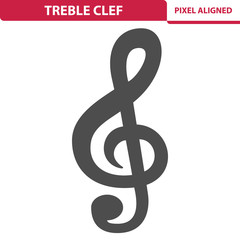 Treble Clef Icon