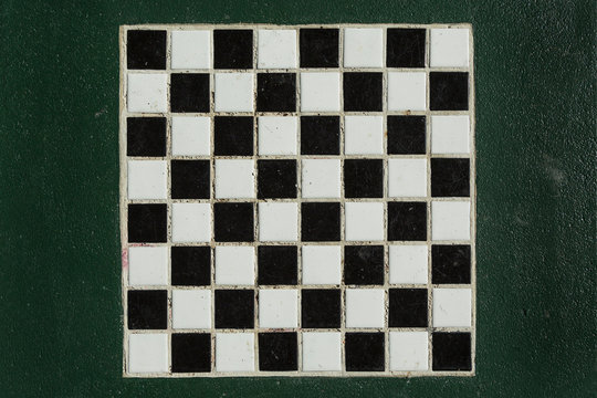 Fototapeta Outdoor chess board