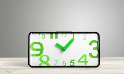 Alarm clock.