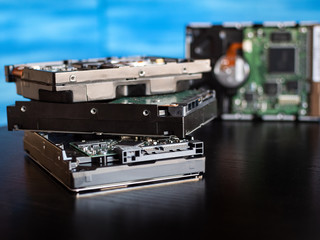 Concept Idea: Hard drive technic background