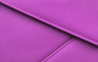 texture imitation leather stitched strip edges in different directions