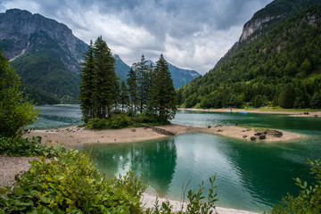 Largo del Predil lake view