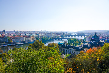 Autumn Landscape in Prague 