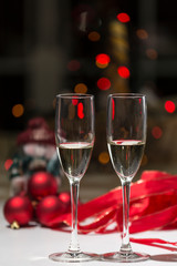 prepared to toast at Christmas