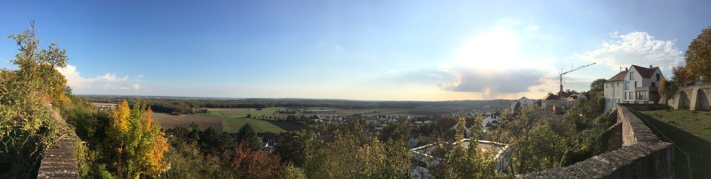 Ausblick Kloster Oberelchingen