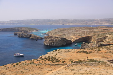 Comino, La laguna azul, Malta