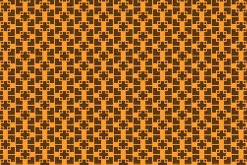 Geometric Pattern Background. Orange Background