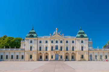 Historical residence of Polish magnate Klemens Branicki, Branicki Palace in Bialystok, Poland.