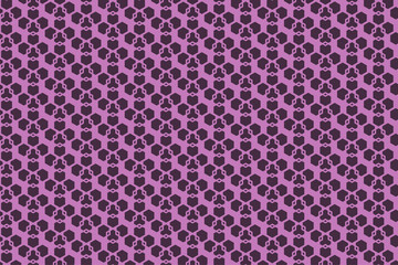 Geometric Pattern Background. Purple Background
