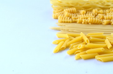 Different types of pasta