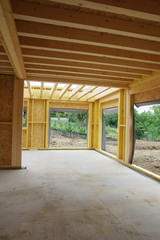 construction en ossature bois 