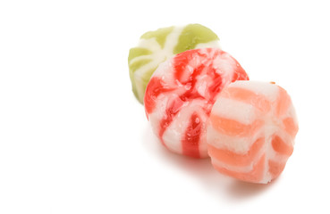 candy caramel isolated