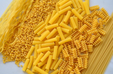 Разные виды макарон