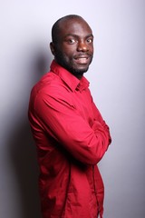 Obraz premium Portrait of a black man