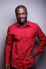 Portrait of a black man