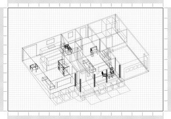 Apartment Design – Blueprint 