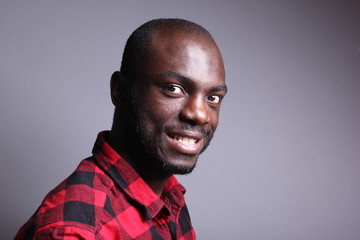Obraz premium Portrait of a black man
