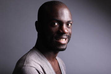 Obraz premium Portrait of a black man