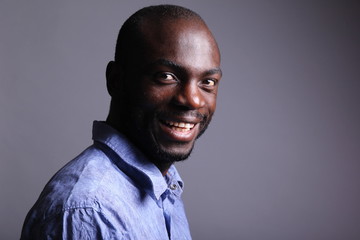 Obraz premium Portrait of a black man
