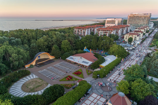 Świnoujście aerial view