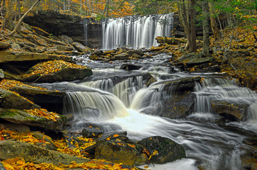 Waterfall In Autumn Pt. II
