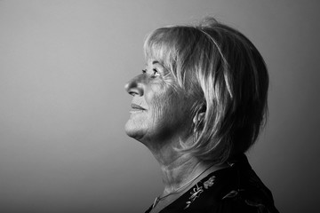 Portrait of a mature woman