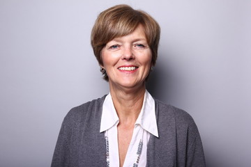 Portrait of a mature woman