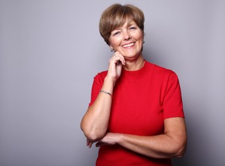 Portrait of a mature woman