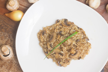 Mushroom Champignon Risotto