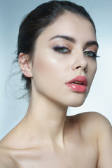 Obraz premium portrait of a beautiful girl glamorous girl
