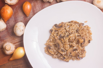 Mushroom Champignon Risotto