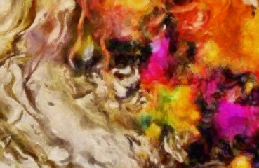 Grunge texture. Abstract retro background. Simple style with dirty elements. Marbled design. Close-up dry paint strokes on canvas. 