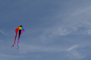 Kite on a beautiful day