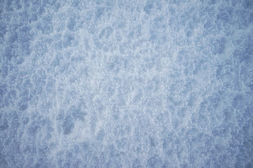 Snow texture on the field.