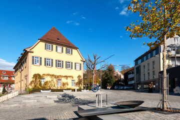 Fototapeta na wymiar Nagold, Gerichtsplatz, Schwarzwald 