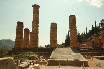 ruins of ancient temple