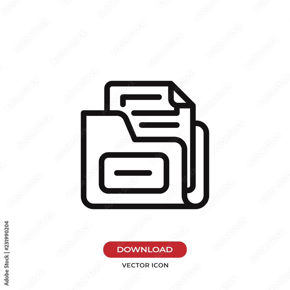 Poster save file vector icon