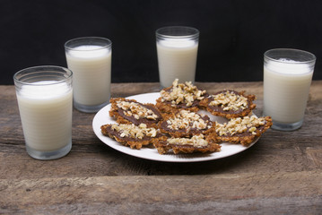 Milk and cookies