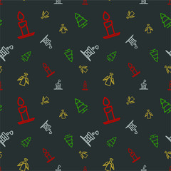 Christmas Seamless Background Pattern
