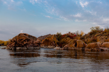 Obraz premium mountain river Southern Bug Ukraine