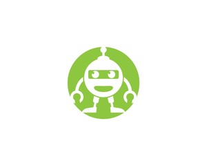 Robot vector icon