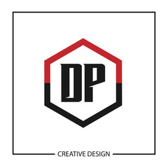 Initial Letter DP Logo Template Design Vector Illustration