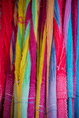 Wool made Colorful Fabric