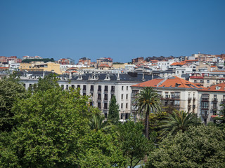 Fototapeta na wymiar Hiszpania - Santander w słoneczny dzień