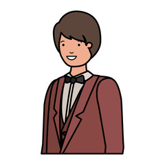 young businessman avatar character